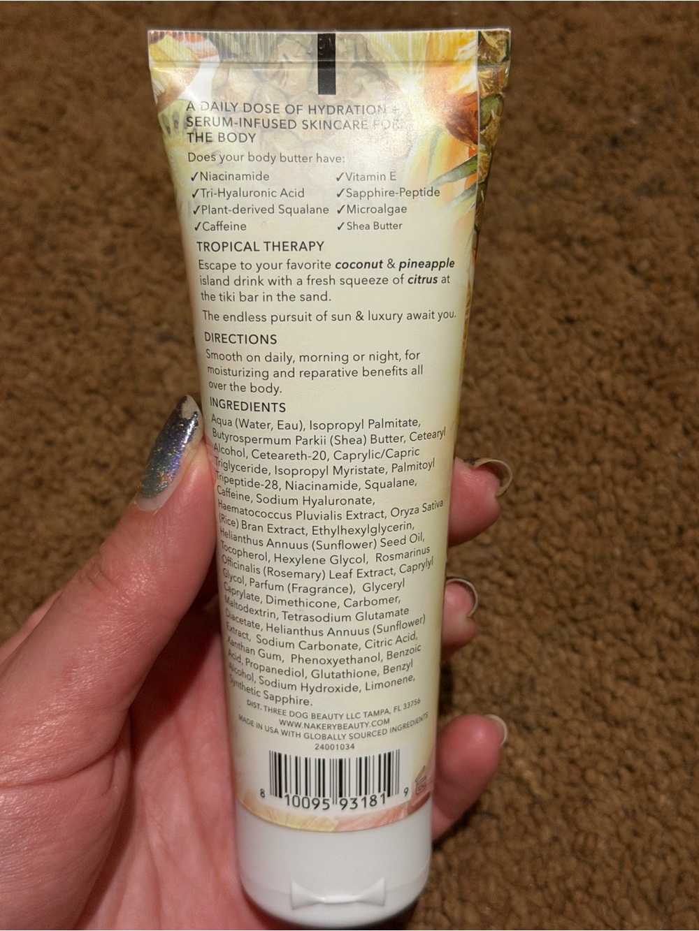 Nakery Beauty Body Butter - Picture 2 of 3